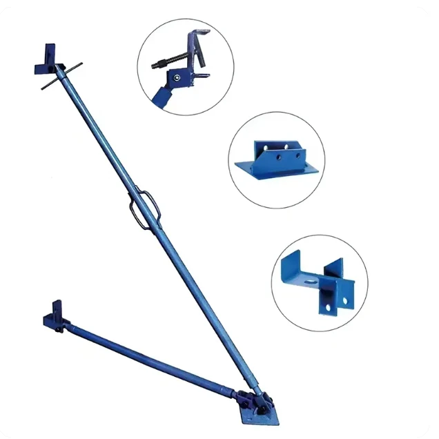 Adjustable Heavy Duty Steel Prop Scaffolding Formwork Galvanized Shoring Jack for Construction Scaffold Tools