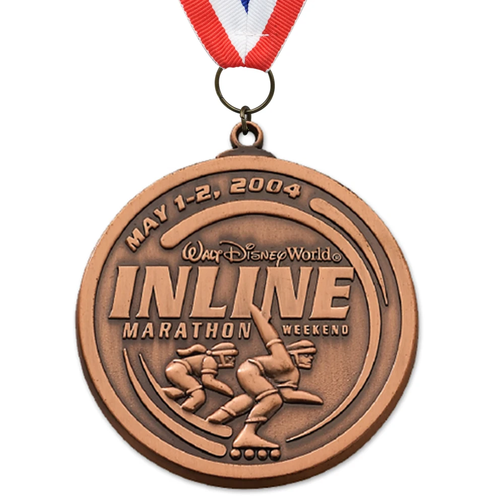 Personalized Gift Award Medals Custom Logo Royal Medal Ribbon Sport Team Building Medal Of Honor
