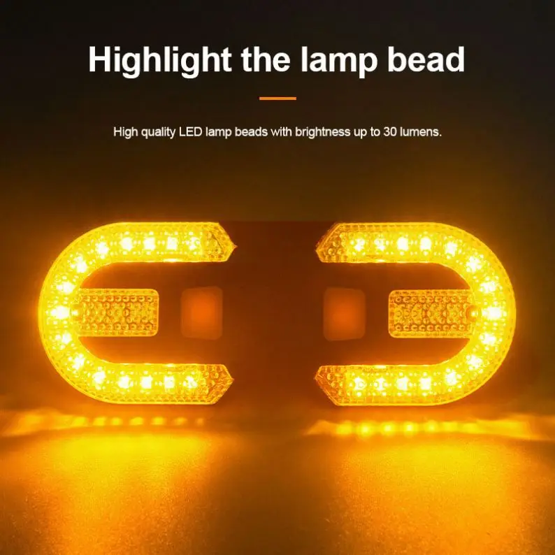 2024 Bike Tail Lights Turn Signal Led Lamp Front Rear For Safety Warning Wireless USB Rechargeable Remote Bicycle Lights Back