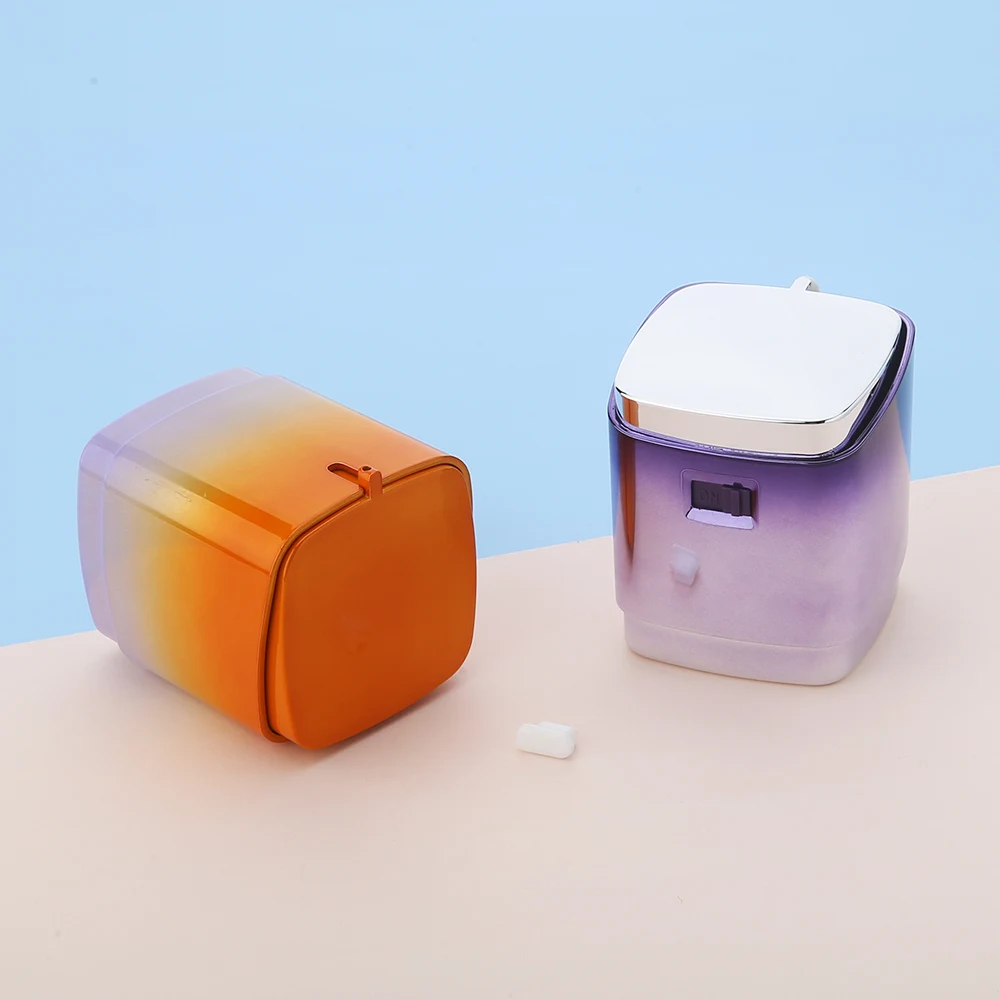 New Designed 50ml Square Lotion Pump Cream Bottle Double Walled Skin Care Packaging with Switch