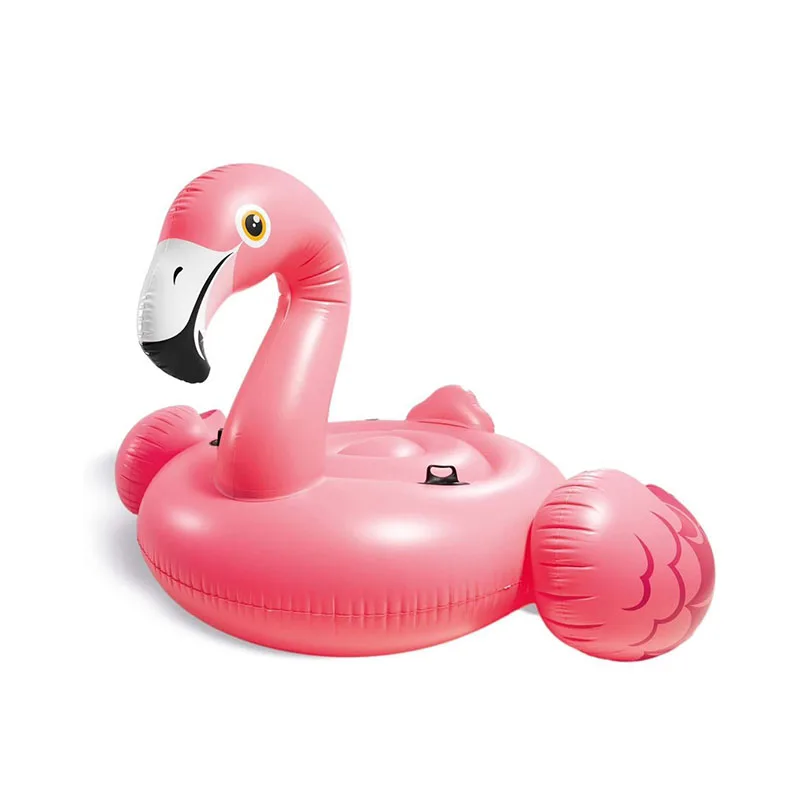 Custom golden swan inflatable water float rider swimming pool float lounger for sea toys floating Island water beach party