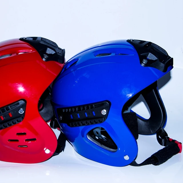 ABS Canoeing Water Rafting Kayak Safety Helmets with rail gopro stand mount