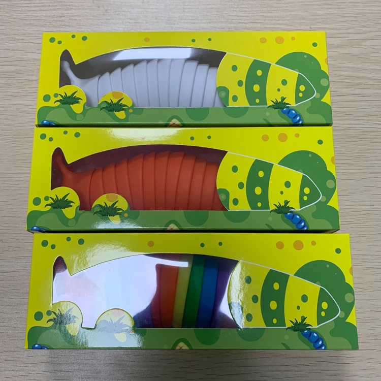 Fidget Slug Toy, Flexible Decompression for Relaxing, Friendly  Fidget Toy,  Sensory Toy for Adults