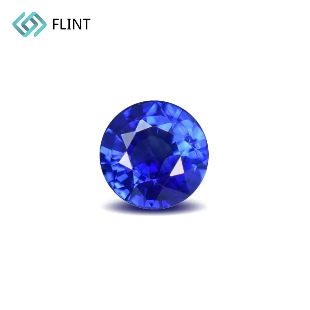 FLINT Wholesale Price Synthetic Stone Light Blue Lab Grown Sapphire Stone Light blue Pear Cut Sapphire Loose Gemstones