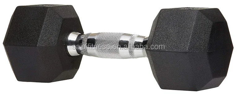 2022 Cheap Buy Fitness Use  Weights Hex Rubber Dumbbell Set