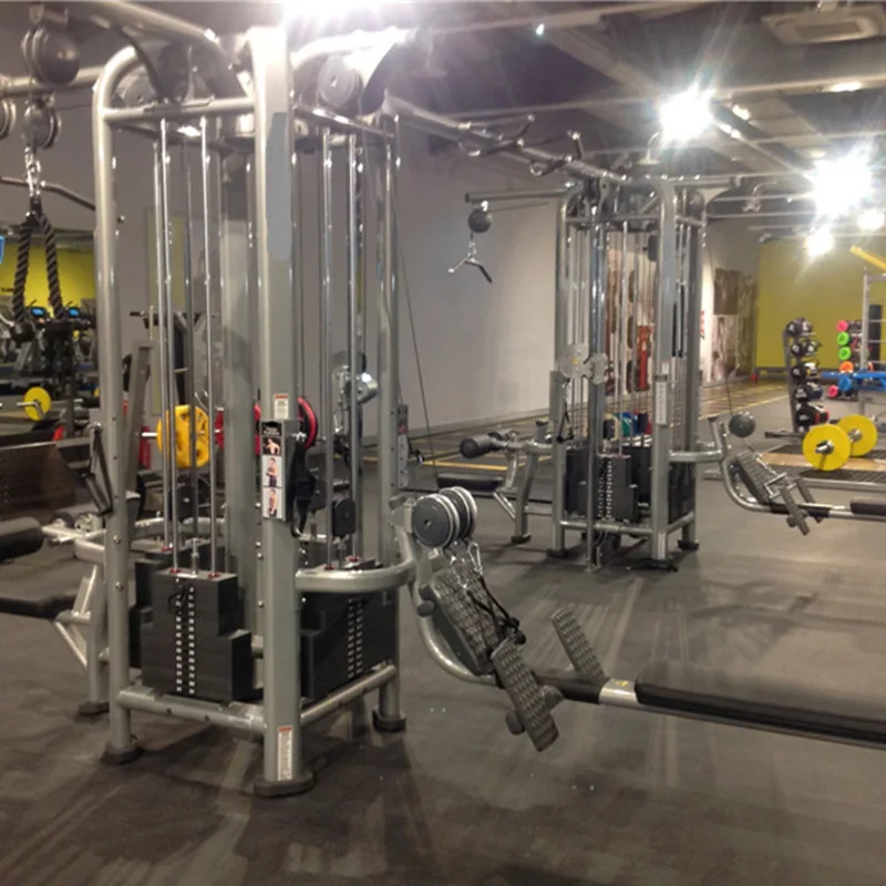 Online Professional Commercial Home Gym Equipment Multi Functional Trainer 5 Multi Station Fitness Exercise Machine