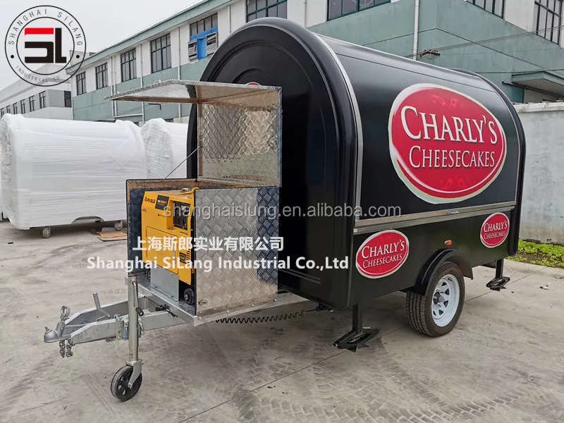 Hot Sale mobile fryer food cart trailer street food equipment