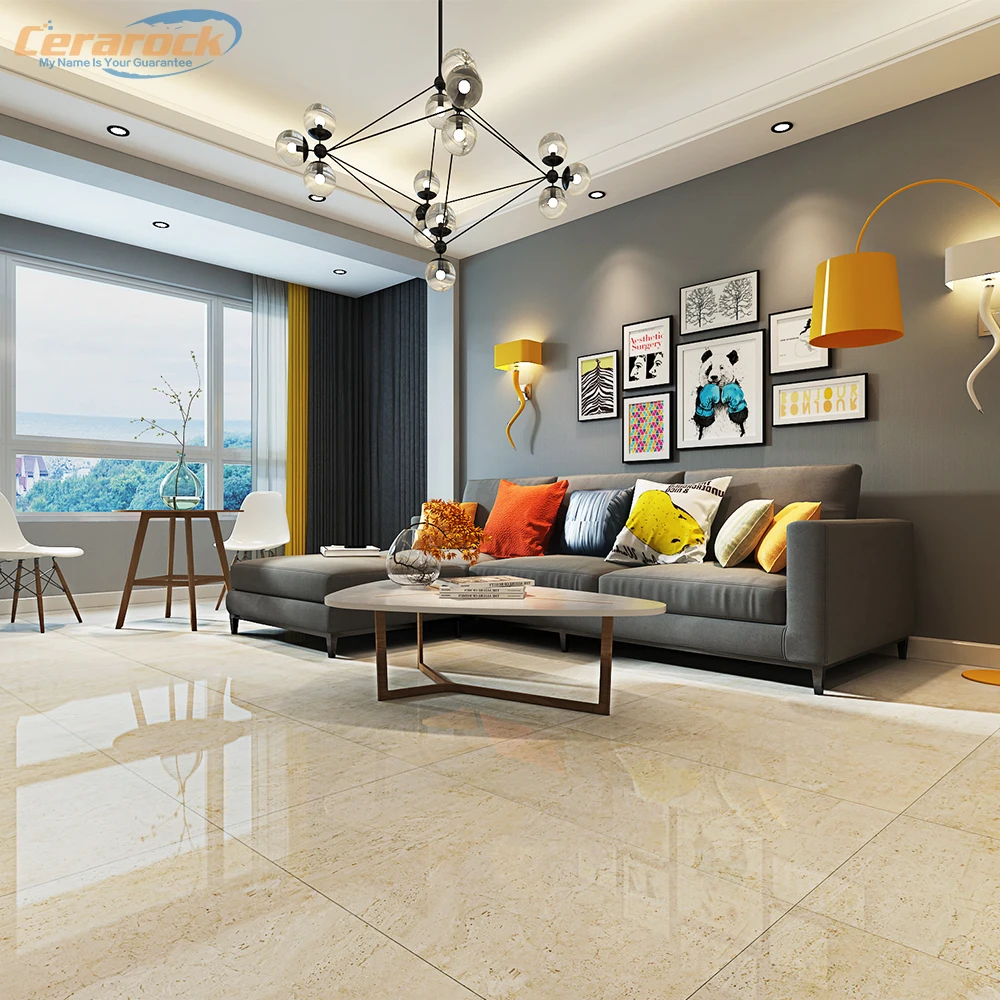 virgin  interior AC3 AC4 600x1200mm glossy MSPC flooring tiles, MSPC wallboard