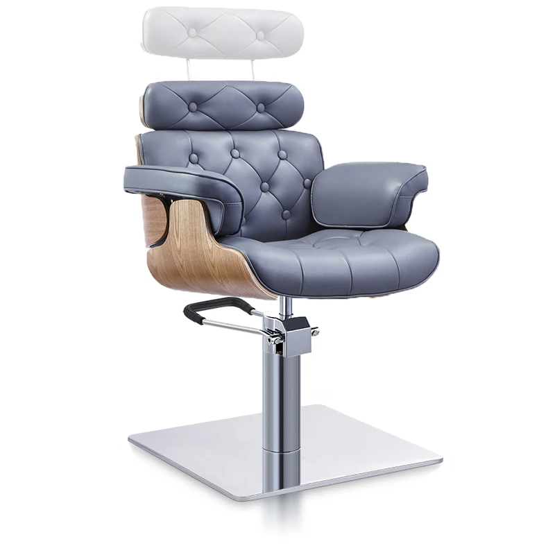 High quality luxury wooden salon hairdressing chair cheap barber chair