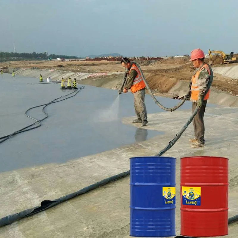 Полимочевиновое жидкое покрытие для гидроизоляции автомобилей дорог зданий легко распыляемых красок