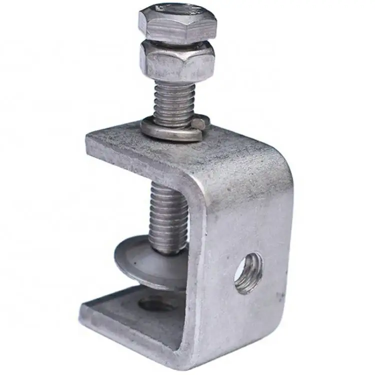 304 Stainless Steel Adjustable C Channel Strut Beam Clamp