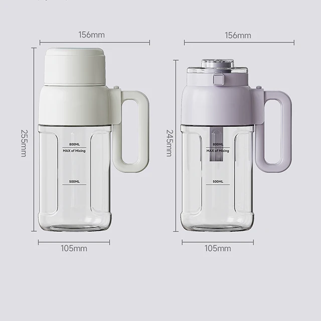 Fruit Extractor Machine 1L Personal Juicers Bottle Portable Stainless Steel Slow Centrifugal Orange Juicer Portable Blender