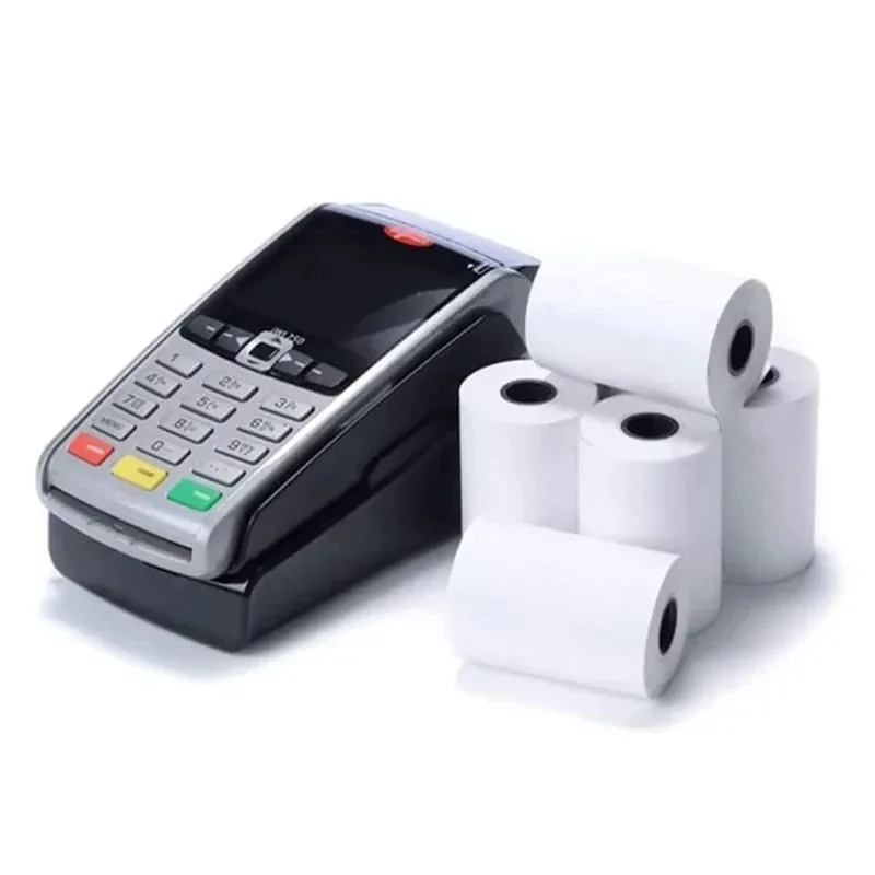 Цена клиренса Водонепроницаемая 57x57 мм 80x80 термобумага рулоны для POS ATM Bank чековый рулон