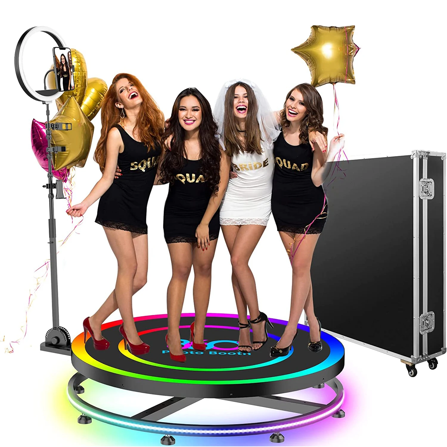 Newest Event Photo Booth 360 degree Enclosure Trade Show vogue booth