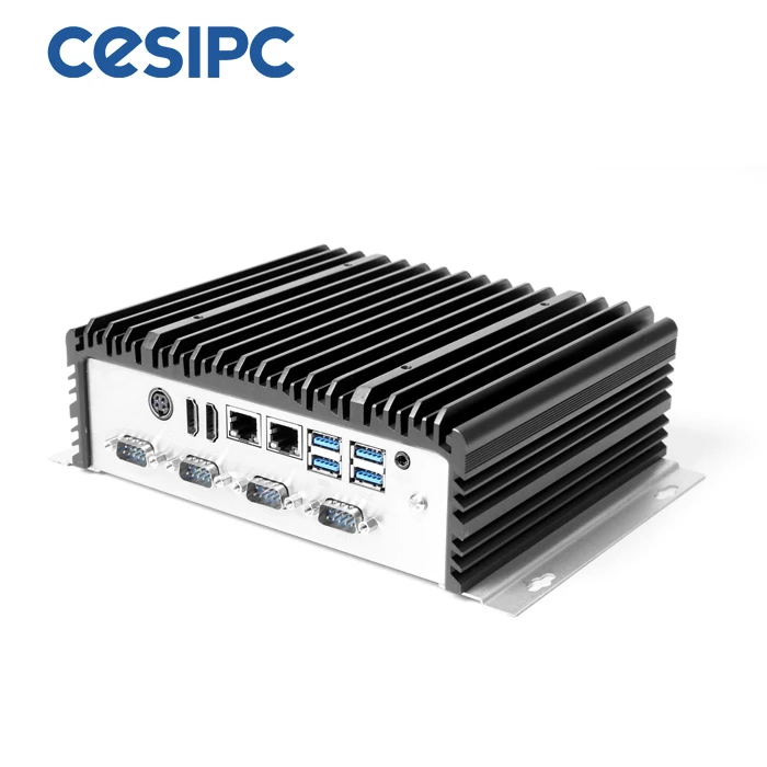 I3-7100U CPU безвентиляторный промышленный ПК коробки