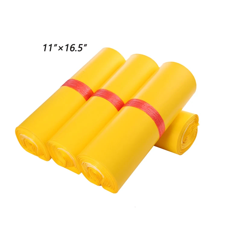 11*16.5inch  new raw material color courier bag malaysia postage bag