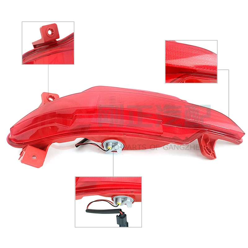 Gangzheng Spare Parts Rear Fog Lamp for Changan CS15 CS55 New Alsvin Eado Hunter Raeton Benni