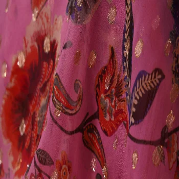 silk lurex dubai silk fabrics for clothes