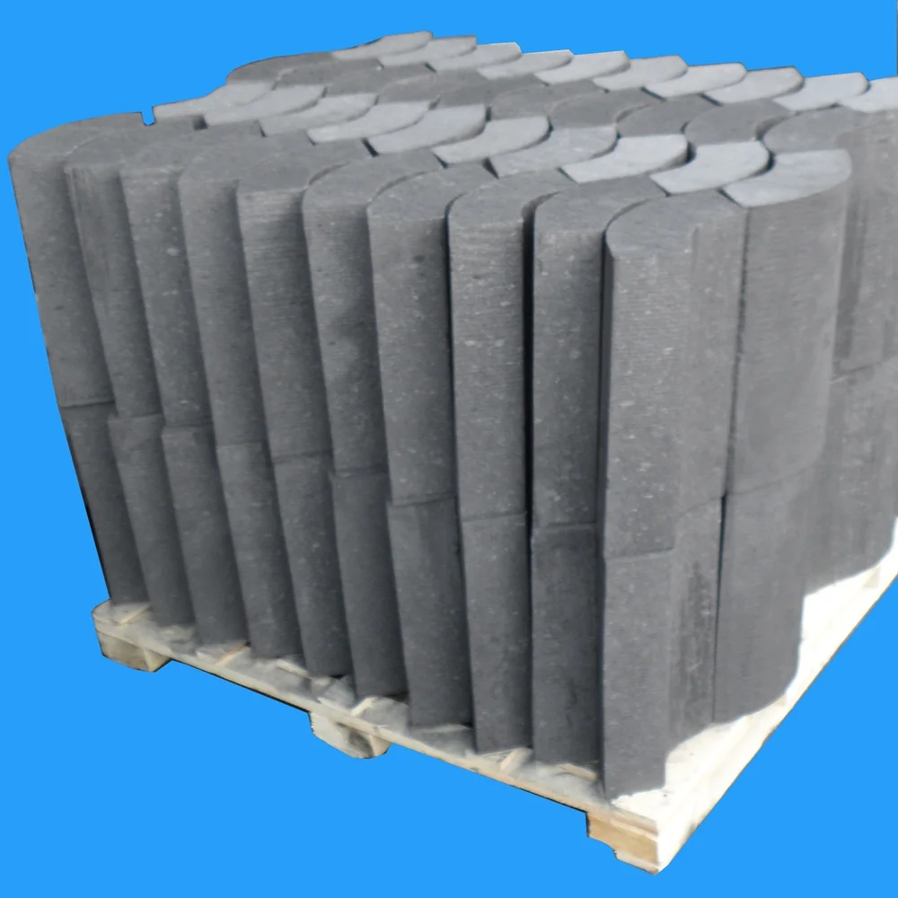 factory custom high density high purity graphite anode for rare earth production
