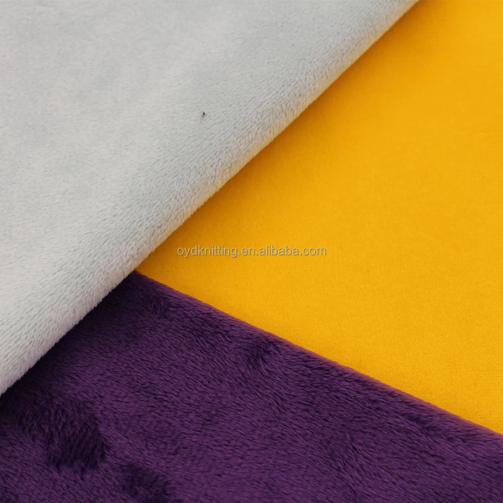 Best Price Manufacture Direct Selling Crystal Super Soft Plush Toy Fabric