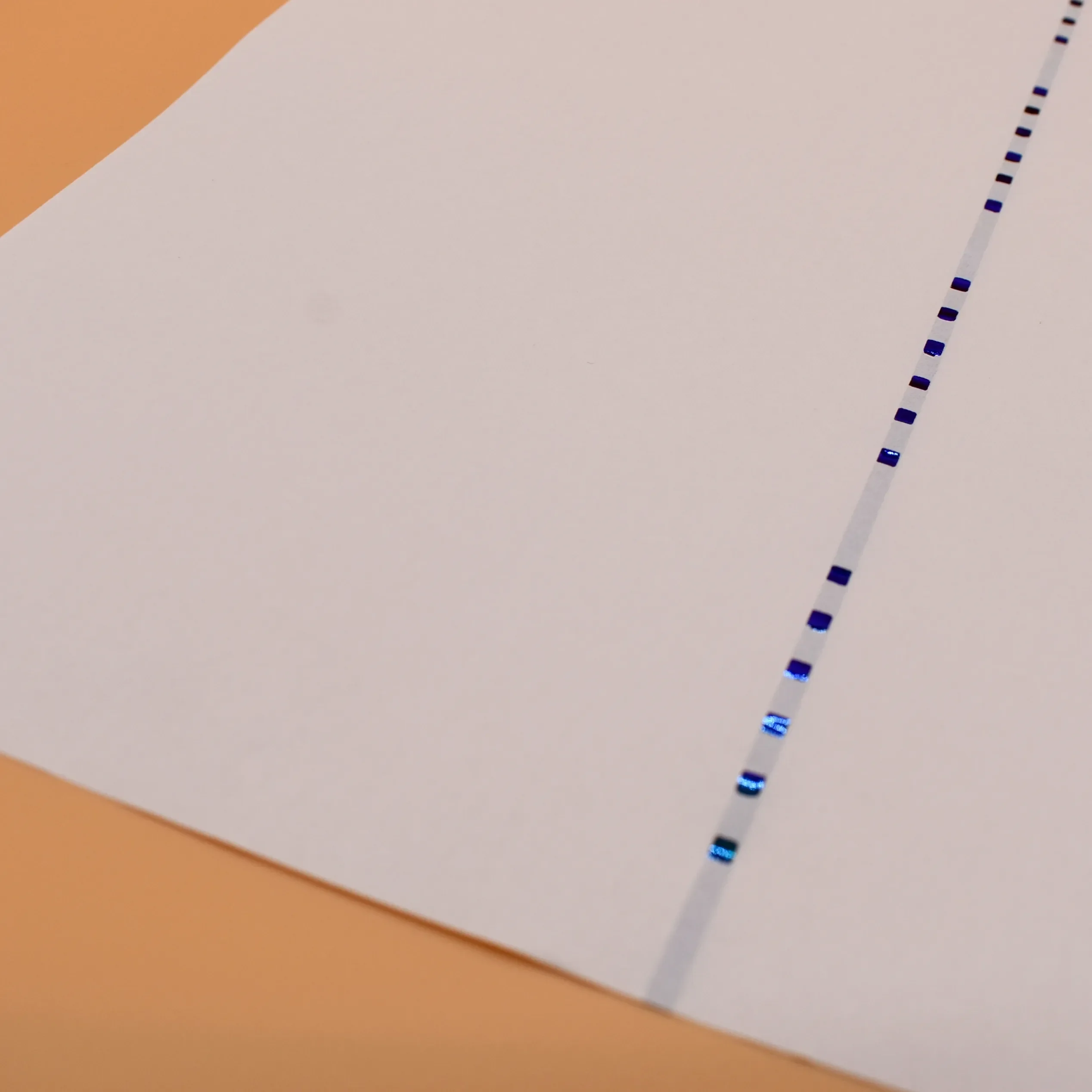 cotton security paper with UV visible fiber security thread paper