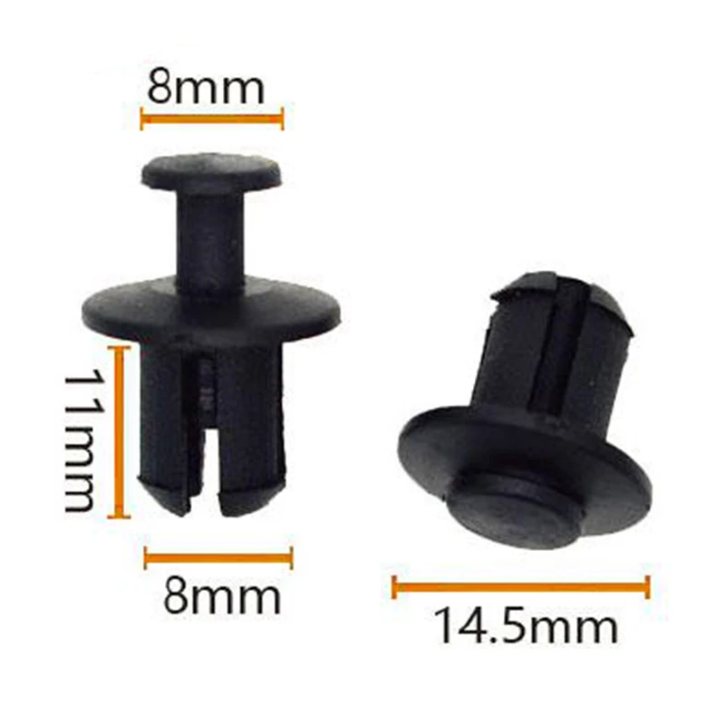 Automotive Pushing Expansion Buckle Plastic Nylon Retaining Clamp Car Clip For Bmw