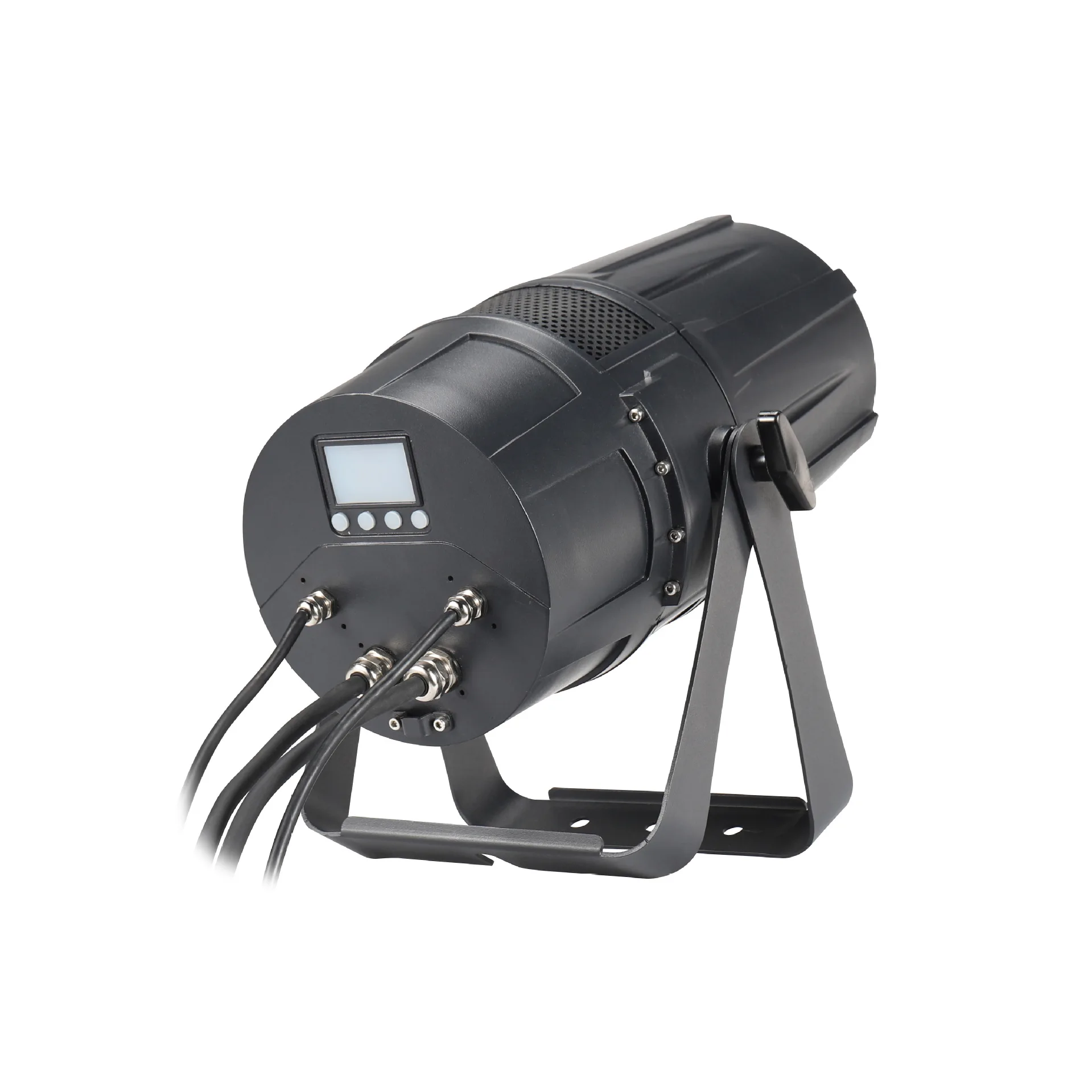 Audio Video Stage Lighting IP65 Outdoor Aluminum Waterproof 300w Warm White 3200K  Dmx Zoom Cob Led Par Light Theater Spotlight