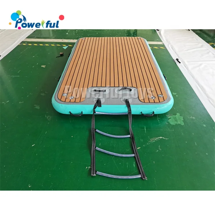 inflatable floating jet ski Motorboat seabob E  pontoon bridge platform dock