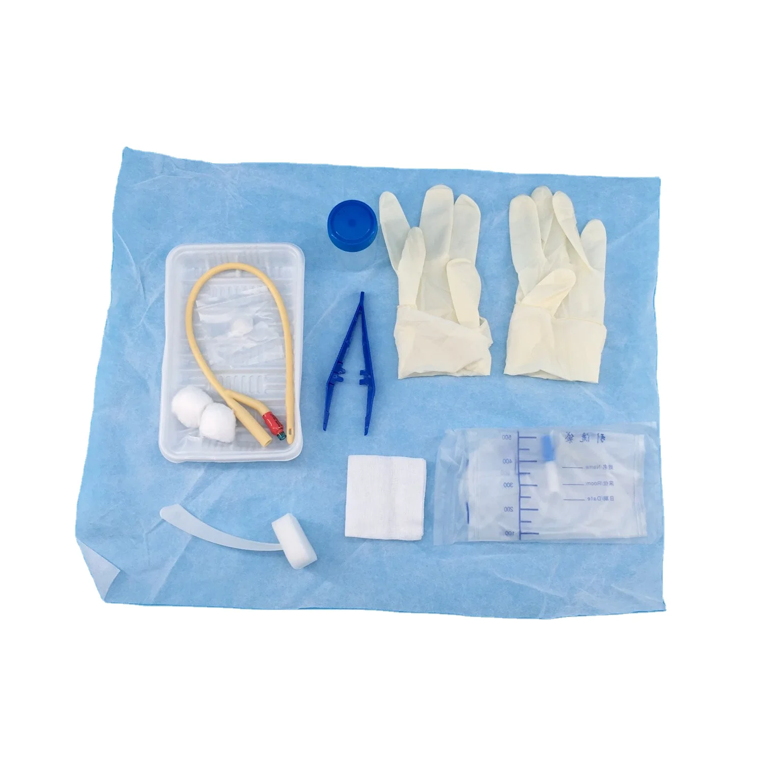 Китайский производитель, Индивидуальные медицинские хирургические наборы для катетеризации уретры