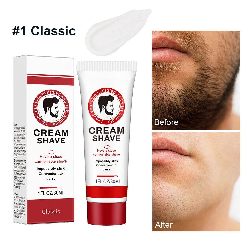 Shaving Cream Formula Contains Precious Oils and Humectants Moisturizer Shave Professional Shaving Cream
