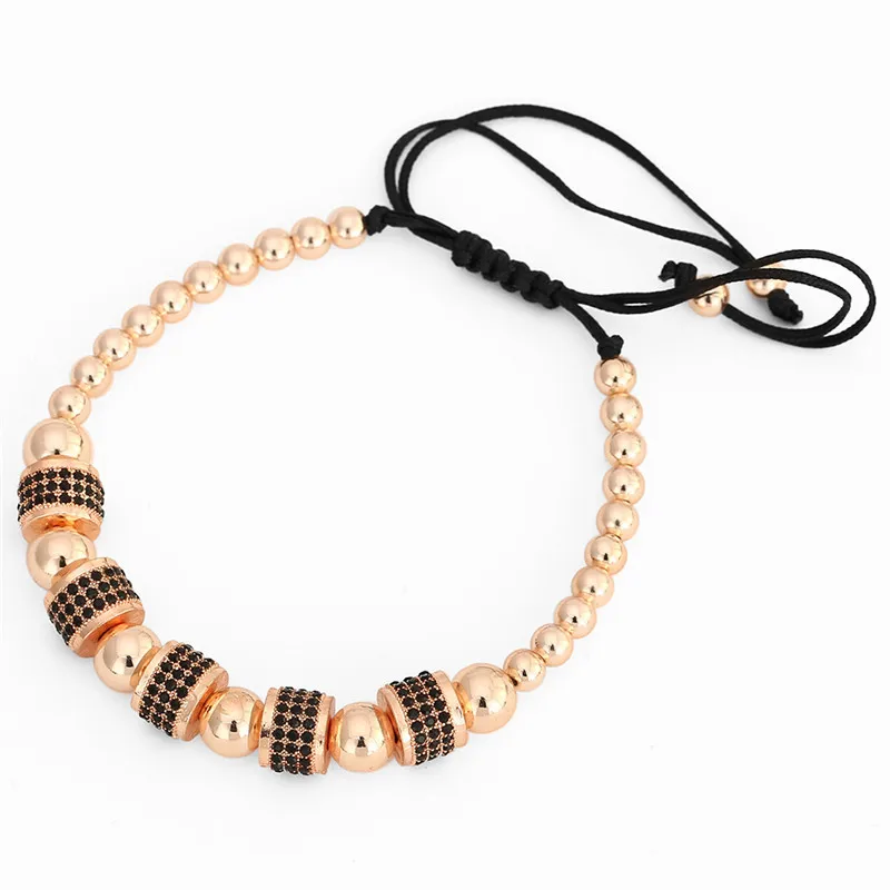 European Hot Selling Handmade Charm Customize Logo Woven Macrame Adjustable Bracelet Men Women