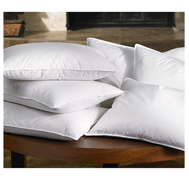 China suppliers wholesale manufacturing hilton pillow hilton pillow 1000g 50x70 pillow with piping line for hotel
