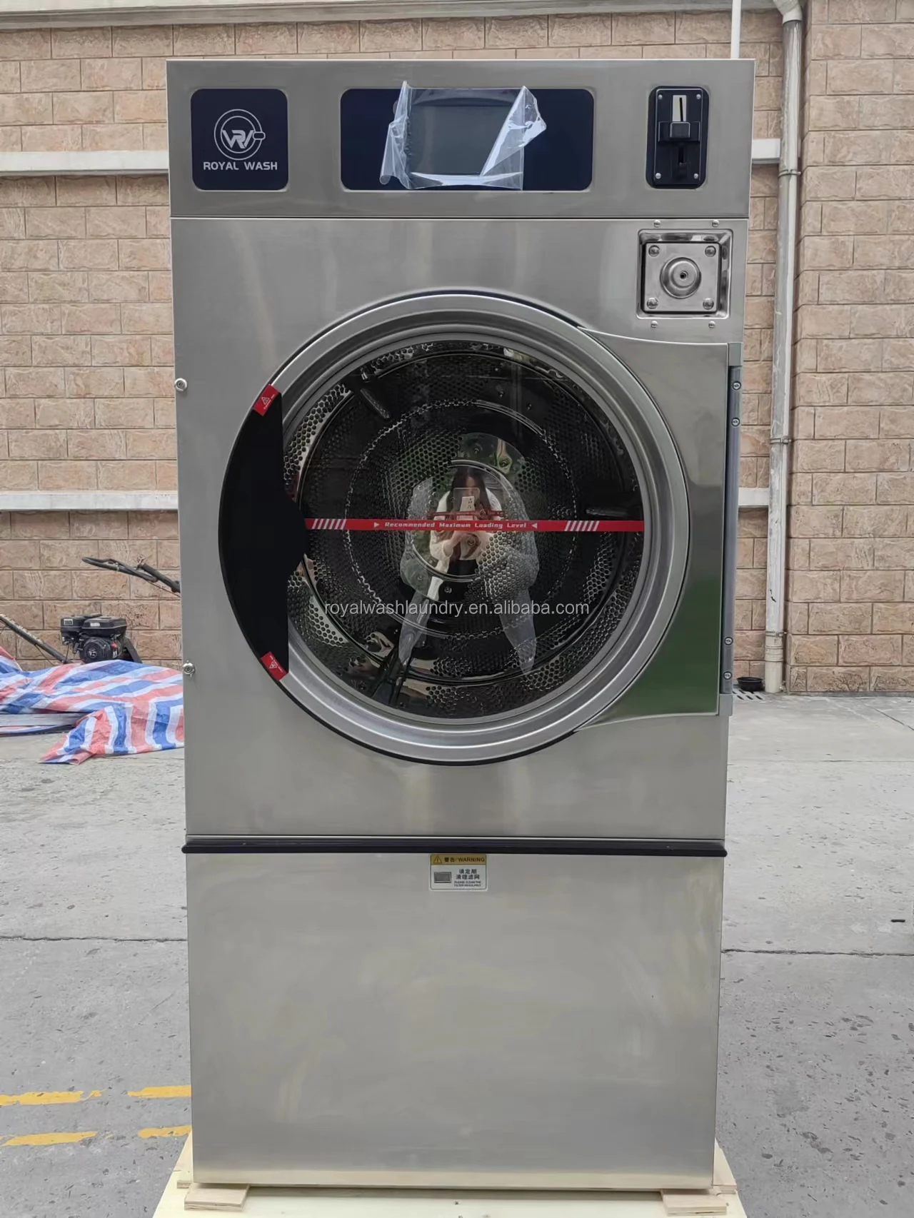Sensing function commercial industrial durable  laundry machine for drying clothes