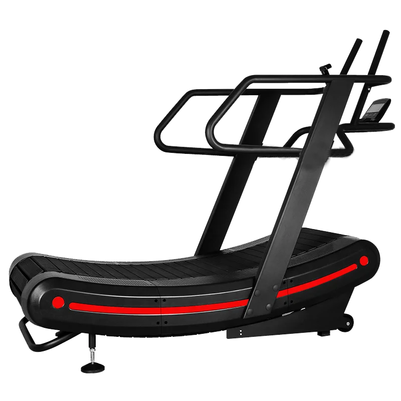 Commercial Gym Equipment no power Running Machine Curved Treadmill for Max Fitness