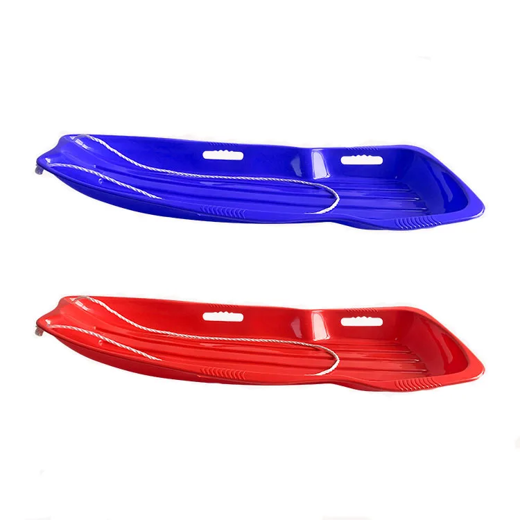 48 inch 1.2m strong utility snow sled High Quality Multifunctional Plastic grass sand Sled