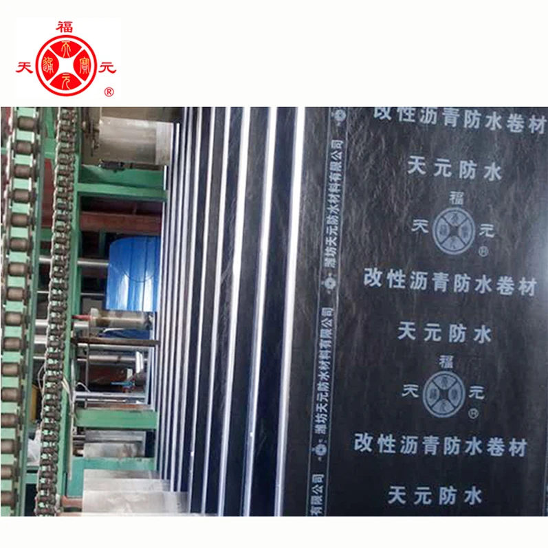 Shandong Manufacturer APP Modified Polyester Fiberglass Reinforcement Bitumen Membrane for Basement Roof