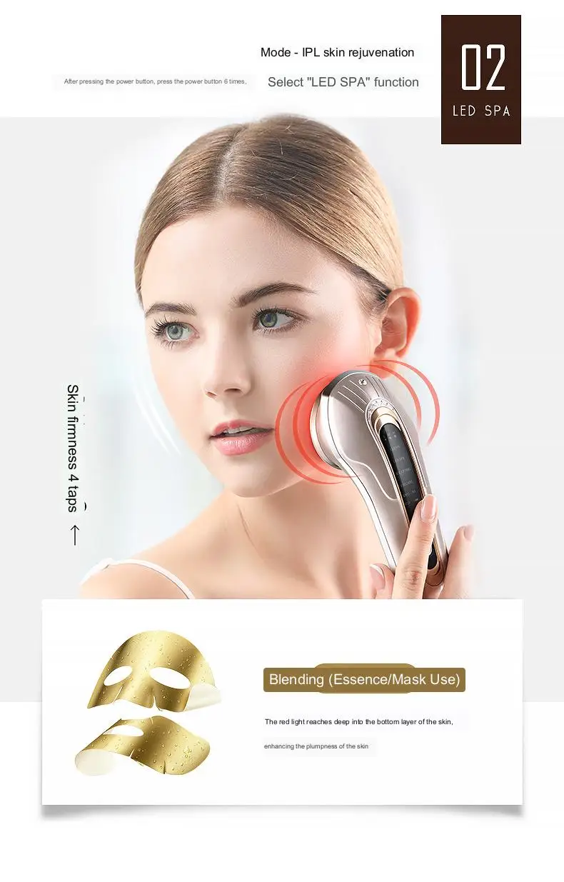 rechargeable vibration ultrasonic skin beauty products skin care face care rf ems face beauty products wholesale  kingdomcares