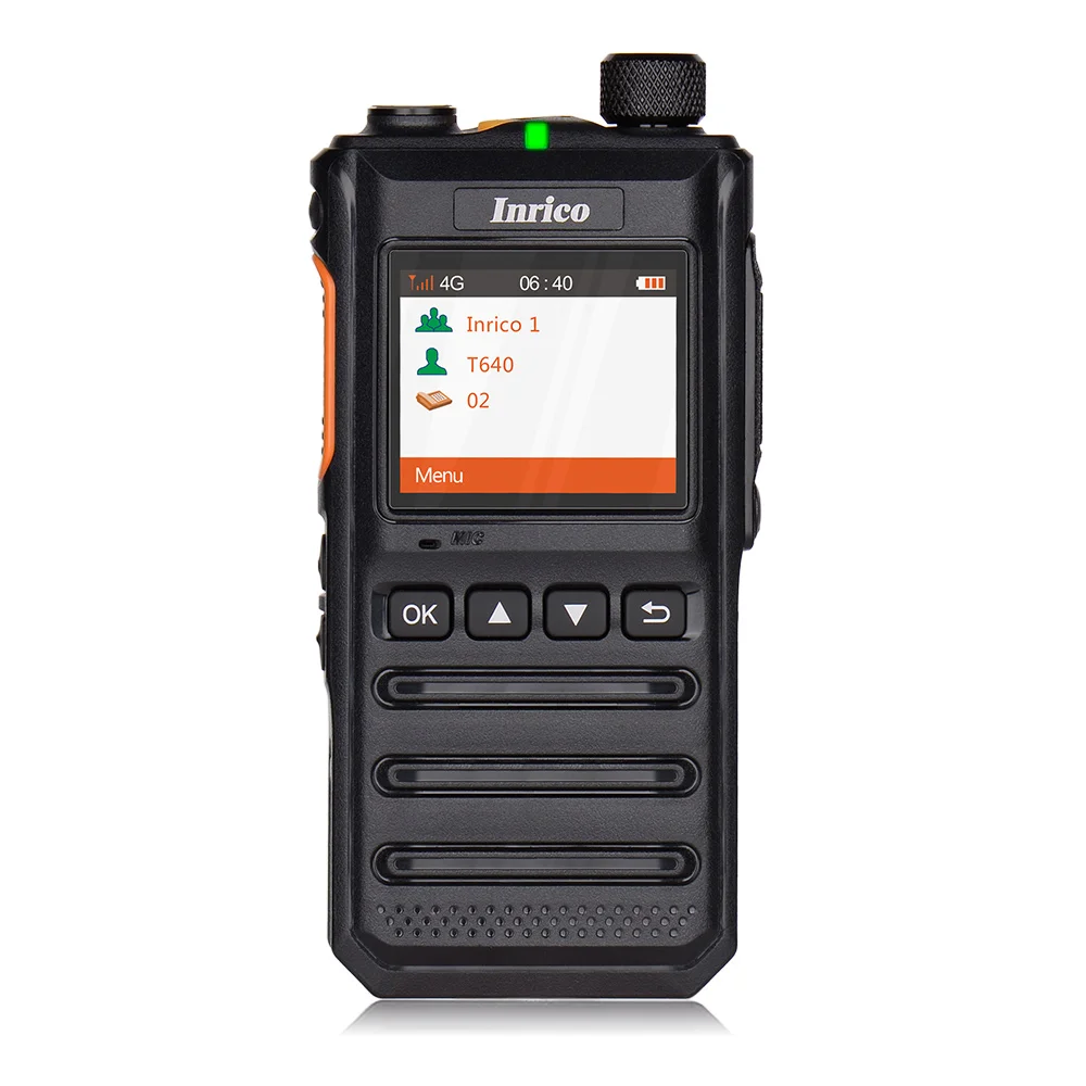  Inrico T640 Лучшая цена 4G с SIM-картой рация ptt сетевое