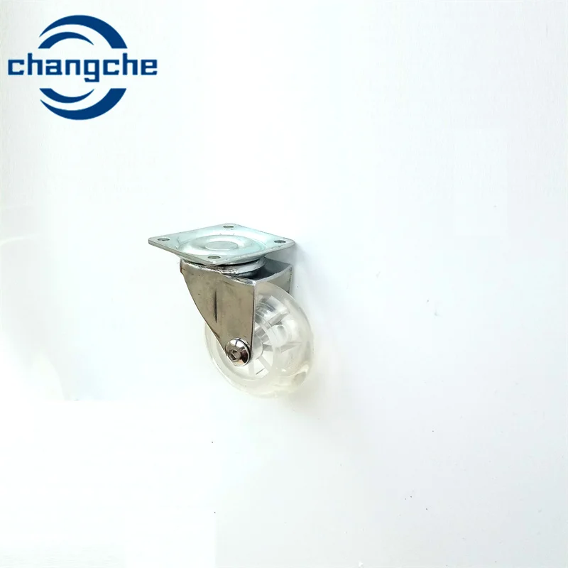 1.5 Inch rubber Plated Swivel Caster wheels without brake