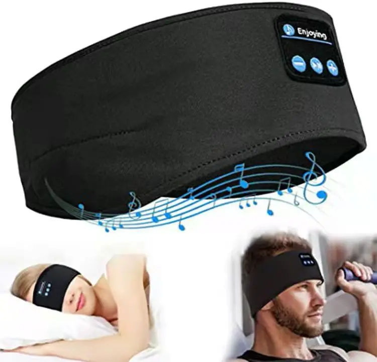 Cheap Blu etooth Wireless Headphones Sports Music Sleeping Sleep Headband