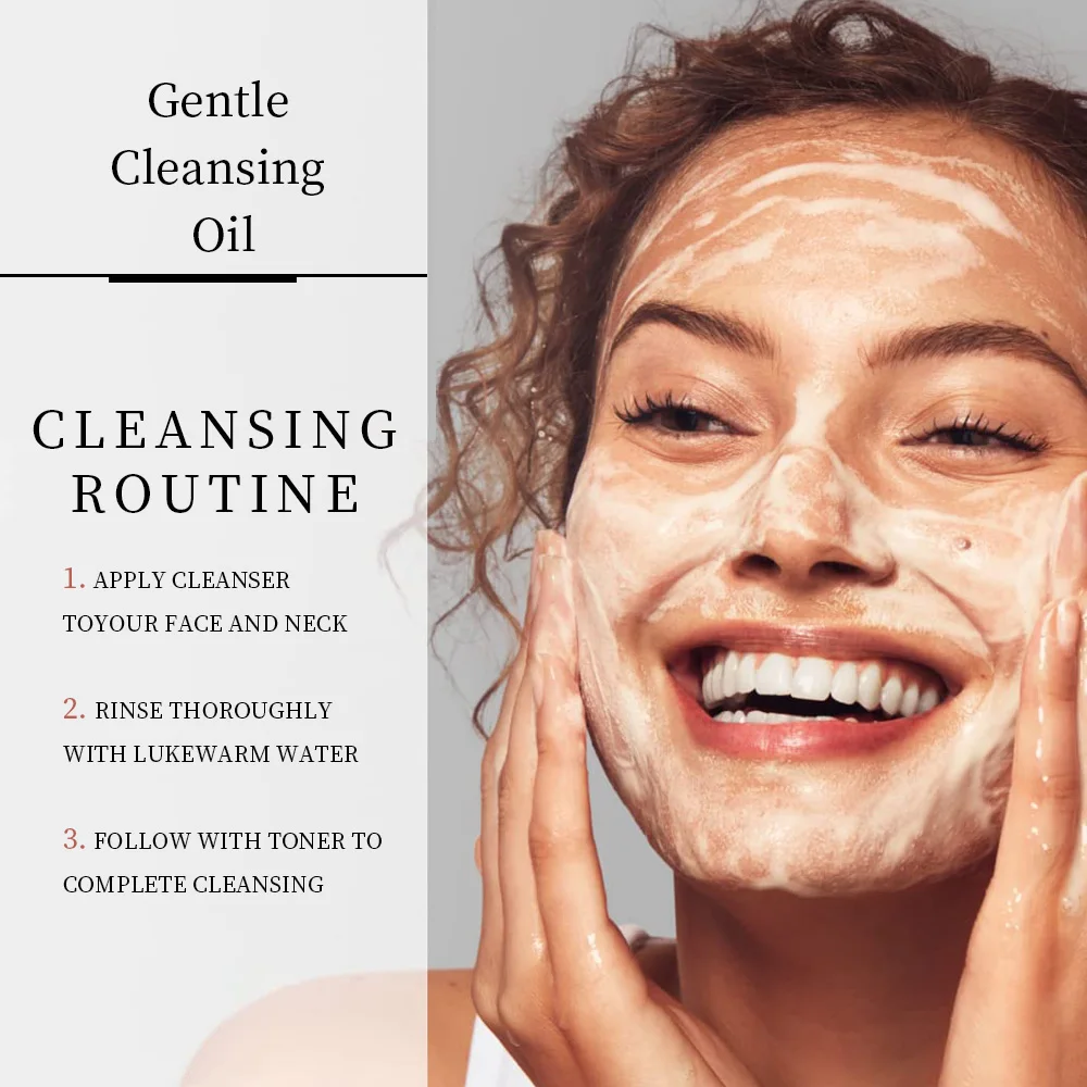 Private Label Facial Cleanser Blackhead Nourishing Melting Daily Makeup Removal With COCONUT Cleansing Oil Pure Cleansing Oil