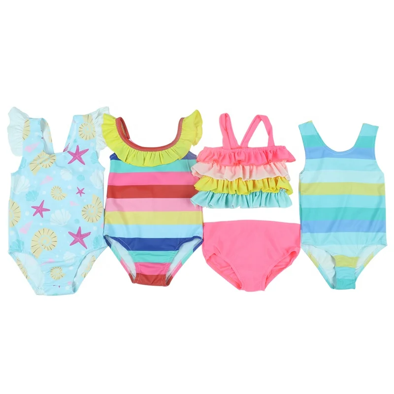 children 12 year old girl tight swimsuits one piece clothes summer little girls cute smocked swimsuits