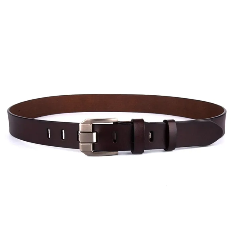 Мужские ремни из воловьей кожи, популярные ремни из натуральной кожи, мужской ремень с пряжкой с язычком, оптовая продажа, ремень LQbelt с заводским логотипом