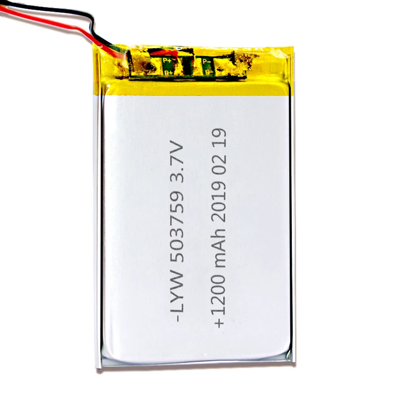 wholesale lipo battery 3.7v 500mAh 800mAh Lithium polymer battery for electronics