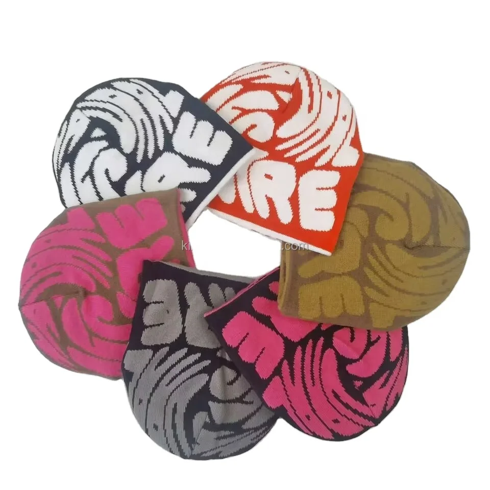 OEM ODM Custom design high quality large quantity fashion popular unisex winter beanie