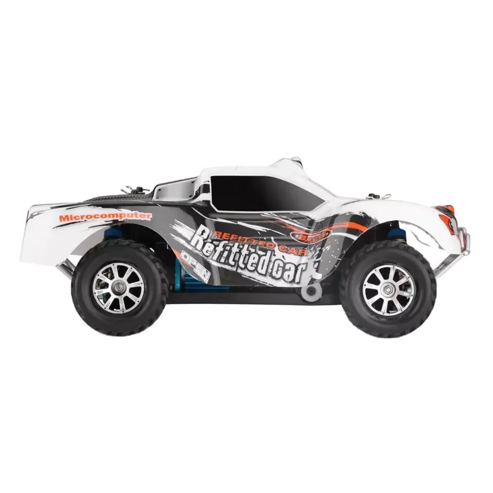 Wltoys A969-A 1/18 2.4G Electric Four-Drive Short Truck Remote Control Off-Road Vehicle 35 Km/H Short Truck Remote Control Toys