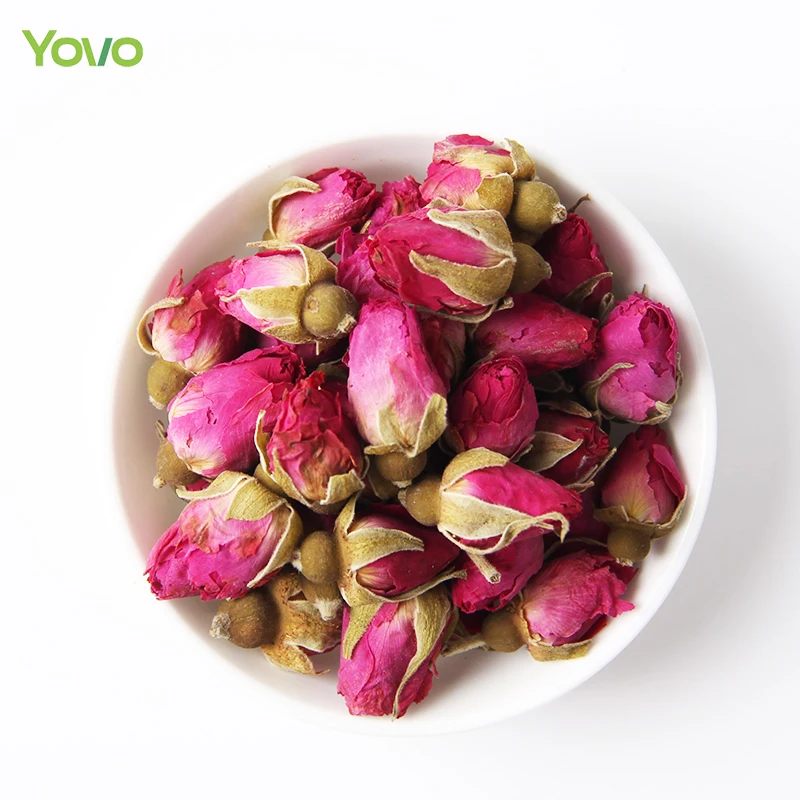 New Harvest Natural Dried Rose Buds Edible Rose Tea Dried Rose Flowers Herbal Tea Decorative for Soap Candle Crafts Making