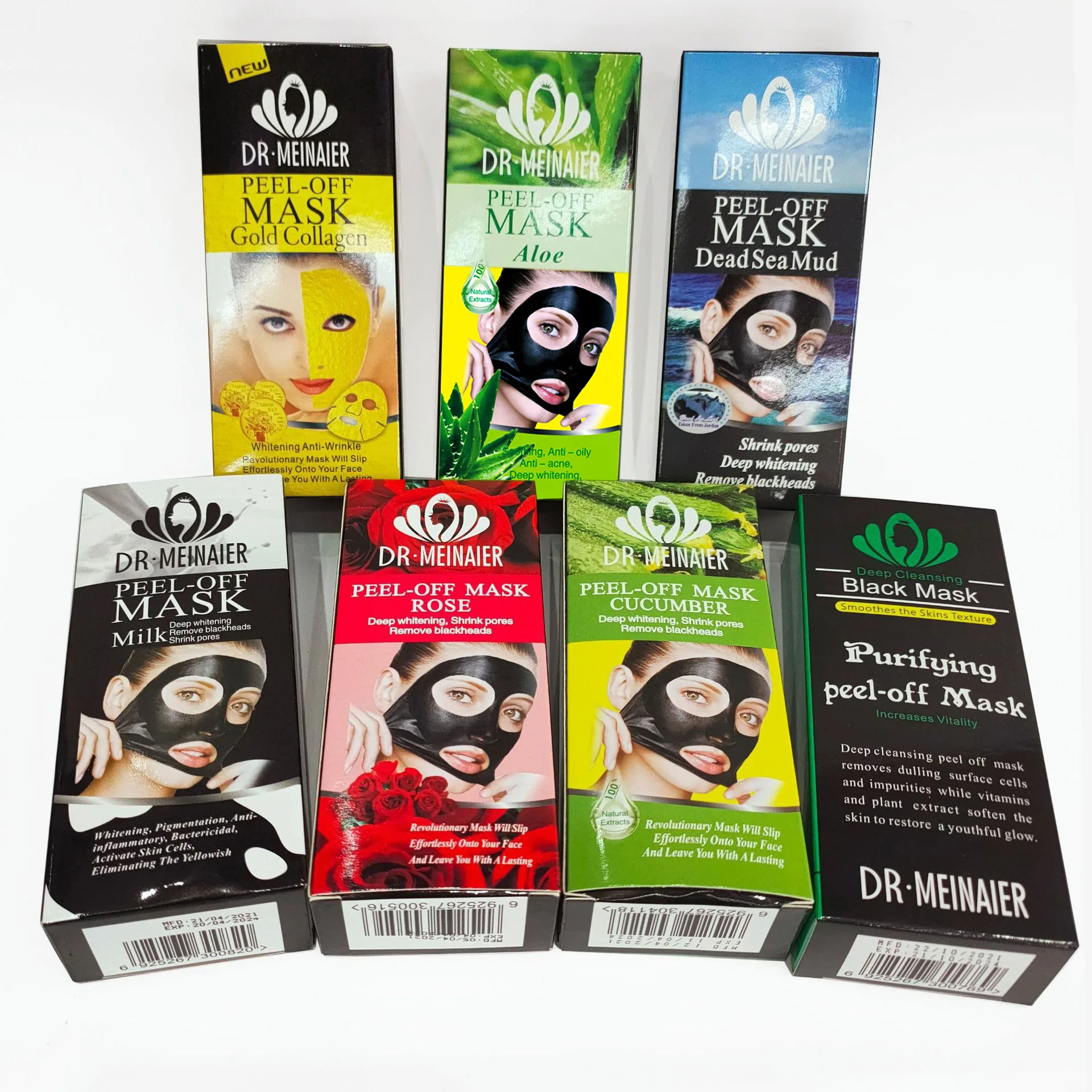 Wholesale Face Mask Peel Off Mask Deep Cleansing Blackhead Remover Brightening Anti-acne Hydrating Skin