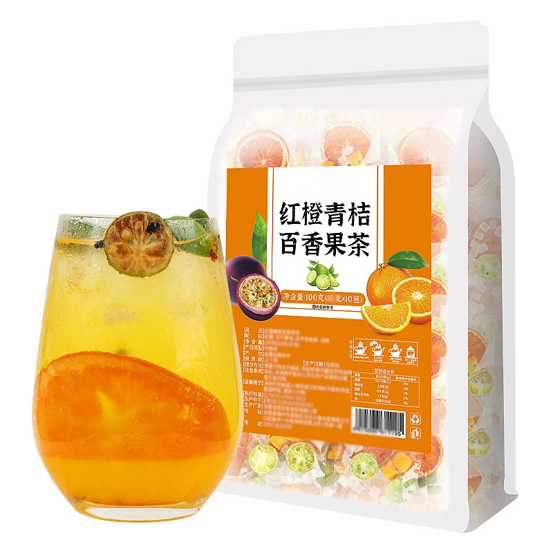 2023 Cold Drink Dry Fruit tea Slices Detox VC Supplement Fruit Flower Tea Blended Customized Flavors