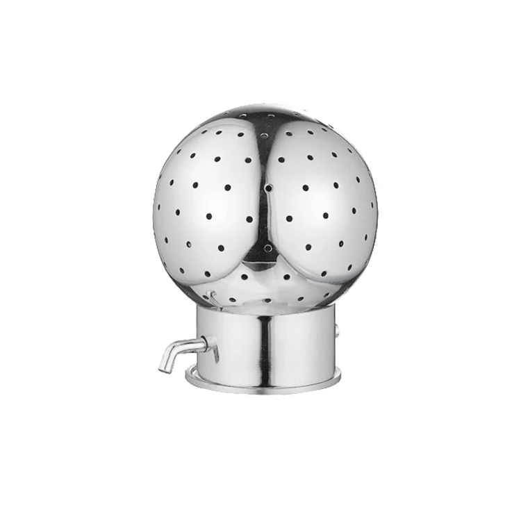 2021 OEM high quality stainless steel rotery spray ball water cleaning nozzle